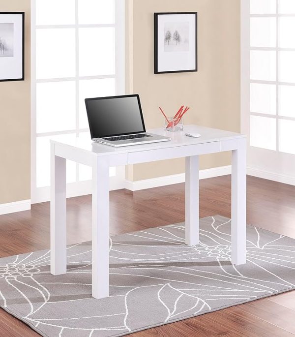 Parsons Desk, White